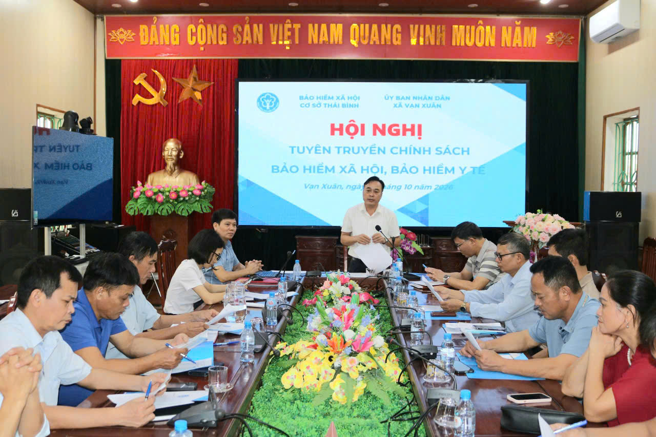 Xã Vạn Xuân tuyên truyền chính sách BHXH, BHYT năm 2026